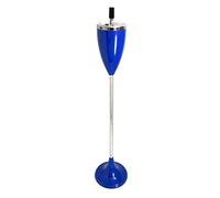 Starlet24 Cenicero de 70 cm con soporte para interior y exterior, color azul