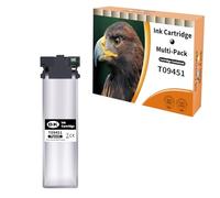 Starlet24 T9451 Cartuchos de impresora compatibles con Epson T9451 C13T945140 Negro Cartuchos de Impresora para Workforce Pro WF-C5710 WF-C5790 WF-C5210 WF-C5290 WF-C5710DWF WF-C5790DWF WF-C5210DW (1