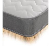 Starlight Beds Essentials - Colchón tamaño King en Zigzag con muelles y Espuma viscoelástica, colchón económico de 7,5 Pulgadas, firmeza Suave (150 x 200 x 19 cm)