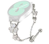 (Starlight, Multicolor) For Honor MagicWatch 2 42mm Watchband Heart Clover Decor Zinc Alloy Metal Strap - Rose Gold