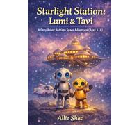 Starlight Station: Lumi & Tavi: A Cozy Robot Bedtime Space Adventure for Kids (Ages 3-8)