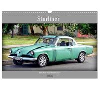 Starliner - Ein Star von Studebaker (Wandkalender 2026 DIN A3 quer), CALVENDO Monatskalender: Der US-Oldtimer Starliner aus dem Jahre 1953 in Kuba