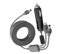 Starlink 3 en 1 para mini cable, cable de cargador de coche DC a USB-C/DC, cable de extensión de 100 W, soporte PD y pantalla digital, salida de 30 V 2 A (30 V2 A 5 m)