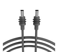 Starlink - Cable de alimentación USB C a CC para mini DC5521, cable de extensión impermeable de 5 m, cargador PD para antena parabólica, camping, caravana, negro (2 metros)
