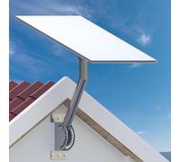 Starlink Gen 3 Soporte de pared ajustable | Adaptador de tubo inclinado de 20° incluido | Soporte de pared largo estándar