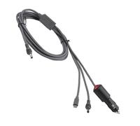 Starlink Mini cable de alimentación CC 3 en 1 con enchufe USB-C e inserto de CC, soporte de 100 W (20 V 5 A), cable ABS negro de 1 m/2 m/3 m/5 m