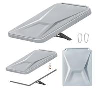 Starlink Mini Case Cover, Accesorios para Starlink Mini, Funda para Dispositivo Electrónico Portátil Funda Protectora de Silicona para starlinks minis Negro con 2 Mosquetones