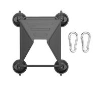 Starlink Mini Ventosa Soporte Starlink para ventanas y techos correderos, funda protectora de silicona con 4 ventosas fuertes para Starlink Mini Travel, para coche, barco, autocaravana