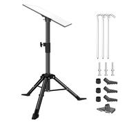 Starlink - Soporte de trípode Gen 3, kit de montaje portátil Starlink Gen 3 con adaptador de tubo Starlink Gen 3 y poste telescópico de 60 cm-95 cm, compatible con plato Starlink Standard V3