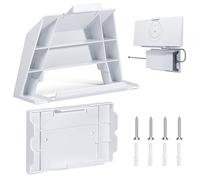 Starlink - Soporte para router Starlink, kit de Internet, soporte de pared ABS para router de malla Starlink V3, router 2 en 1 y fuente de alimentación, soporte de montaje en pared para Starlink Gen 3
