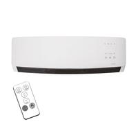 STARLYF Calefactor cerámico Portatil, Calefactor de baño, 1600W, Dormitorio, Calor con Temporizador, Mando a Distancia, Máxima nergética, Opción de Ventilador en verano