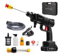 STARLYF Lavadora a presión sin Cable High Pressure Cleaner, Pistola portátil de Agua de Alta presión, Pistola para Lavar Coches, Conector para Grifo, Conector para Botella (1 High Pressure Cleaner)
