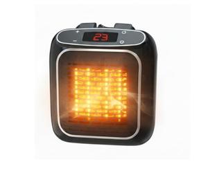 STARLYF Power Heater - Calefactor Eléctrico de Pared con Tecnología Termo-Cerámica | 800w | Recomendado para lugares pequeños, Lavavos | Termostato Digital Inteligente, Enchufe Giratorio 270°