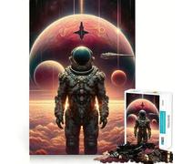 Starman Un Viaje Espacial, Rompecabezas de 1000 Piezas para Adolescentes, Juguete de lógica, Divertido, Corte de precisión, Regalo Elegante 50x75cm