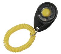 STARMARK Negro y Amarillo Training Clicker con Amarillo Pulsera