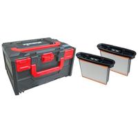 Starmix Starbox 215 462967 - Caja de herramientas con 2 cartuchos de filtro FKP 4800 M Advanced, caja de herramientas, compatible con sistema metaBOX y aspiradoras Starmix
