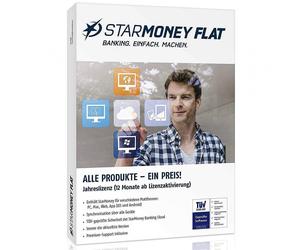 StarMoney Flat Jahreslizenz PC, MAC, Android inkl.Premiumsupport