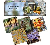 Starnberger Spiele - Waldbaden - Juego de notas para adultos y niños a partir de 6 años - Regalo para los amantes de la naturaleza y del bosque