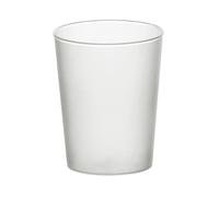 Starpak | 40 vasos de coñac de polipropileno PP, capacidad 4 cl, dimensiones Ø 4,2 cm · 5,2 cm, color satinado, irrompible, 40 vasos x 24 paquetes