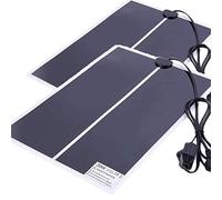 Starpia bangminda 2PCS Manta Termica para Reptiles 20W Manta Termica Calor Ajustable con Control de Temperatura Reptil Almohadilla Térmica Reptil Heat Mat para Anfibios Invertebrado Terrarios (20W)
