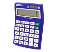 Starplast Calculadora Científica 12 Dígitos de Carga Solar y a Pilas, Dimensiones 17,7x43,8x13,3 cm, Color Azul, Suministro de Oficina, Escuela, hogar