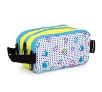 Starplast Estuche 3 Cremalleras - 3 Compartimentos, Amplio, Cierre Cremallera, con Asa, Multiuso, Gran Capacidad, Porta Todo, para Uso Escolar - Modelo Figuras