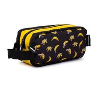 Starplast Estuche 3 Cremalleras - 3 Compartimentos, Amplio, Cierre Cremallera, con Asa, Multiuso, Gran Capacidad, Porta Todo, para Uso Escolar - Modelo Bananas