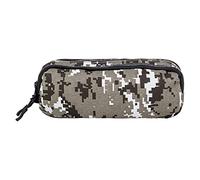 Starplast Estuche Escolar Porta Todo, 3 Cremalleras, 3 Compartimentos, Gran Capacidad, Multiuso, para Uso Escolar, Trabajo, Universidad - Gris