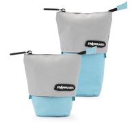 Starplast Estuche Escolar Telescópico 1 Cremallera, diseño Extensible Organiza lápices, bolígrafos o Incluso como Neceser. con diseño Estampado y Liso para niños y niñas -CELESTEGRIS