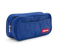 Starplast Estuches 2 Cremalleras Rectangular Compacto 3 Colores - Azul