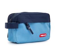 Starplast Estuches 3 Cremalleras, 3 Bolsillos o Compartimentos, Rectangular, Elegante, 3 Colores, para Estudiante Secundaria o Universidad - Azul