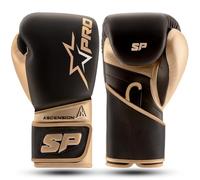 Starpro Ascension - Guantes de Boxeo de Piel de Microfibra | Comodidad Superior, absorción de Impactos y Ajuste ergonómico | Ideal para Atletas avanzados