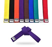 Starpro Karate Arti Marziali Cinture - Gear Judo Taekwondo Design Durevole e Leggero | Classificazione Cintura 9 Colori 100% Cotone Sette Punti | 240 cm 280 cm 320 cm (Morado, 240cm)