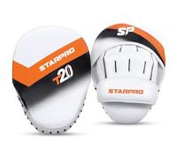 Starpro T20 Manoplas Boxeo curvadas de Cuero sintético - Almohadillas para Entrenamiento de Boxeo MMA Kickboxing Artes Marciales Muay Thai y Entrenamiento - Multiples Colores
