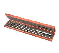 Starrett 124CZ- Juego de micrometros interiores de varilla sólida, gama de 8 - 32 pulgadas, graduación de 0,001 pulgadas, precisión de +/-0,0001 pulgadas, con funda