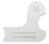 Starrett 167M-6 1/2 6,5 mm calibre de radio individual 6,5 mm calibre de radio