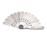 Starrett 173MA - Medidor de espesor por sí misma con hojas rectas, 0,03 a 0,50 mm, 13 hojas