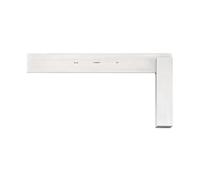 Starrett 20-12 - Plaza de precisión de acero endurecido, 17,78 cm de longitud del haz, 30,5 cm de longitud de la hoja