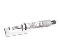 Starrett 228XRL Hub Micrometro, Ratchet Stop, Lock Nut, Carbide Faces, 0-1" Range, 0.001" Graduation