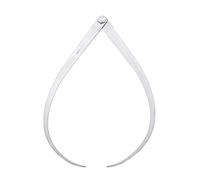 Starrett 26 - 24 exterior conjunta Calibre, acero, Flat Pierna, rango 0 - 24 "