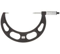 Starrett 486P-2 - Micrometro tipo cuchilla, no giratorio, entrelazado plano, rango de 2,54 cm, graduación de 0,001"