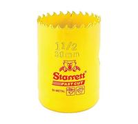 Starrett, corona perforadora Fast Cut, color amarillo, Ø 38 mm - FCH038