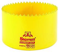 Starrett 63FCH111 - Corona perforadora (111 mm) color amarillo