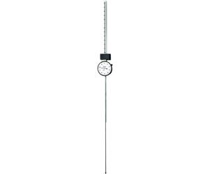 Starrett 656-12041J- Indicador de dial, rango de medición de 12.000 pulgadas, graduación de 0,00 pulgadas, lectura de 0 - 100 diales, grupo de edad 4, rodamientos de joyas, parte trasera de lug-on-centro