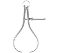 Starrett 75 A-6 Tuerca de Solid Fuera Primavera Calibre, cuadrada Pierna, alcance 0 "/0 mm - 6/150 mm