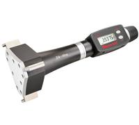 Starrett 780XTZ-43-Point - Micrófono interno de 3 puntos de contacto, rango de 1/4 a 12 pulgadas, yunque fijo