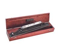 Starrett 98Z-18 - Nivel de maquinaria con viales de tierra y graduado, doble fontanería/viales de prueba cruzada en estuche, 45 cm (450 mm)