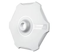 Starrett BKW5 - Protector de acero para afilar, protector antimicrobiano desinfectado blanco para protección de manos y muñecas, accesorio duradero y fácil de limpiar
