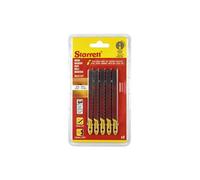 Starrett BU310T-5 - Cuchilla de sierra caladora para madera (acero rápido HSS, bi metal, 5 unidades)