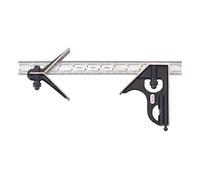 Starrett c33hc-12 - 4R - Escuadra de carpintero con cabezal de acero forjado y endurecido